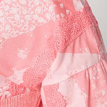 TWRHLL by Christie Brinkley Mixed Media Sweater