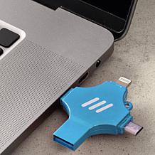 Ultimate Backup 128GB 4-in-1 Backup Device with Anti-Virus