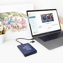 Ultimate Backup 500GB SSD Backup Solution with Case and Antivirus