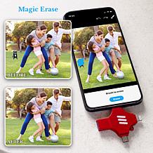 Ultimate Backup 64GB 4-in-1 2-pack with AI Photo Editing