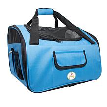 Ultra-Lock Collapsible Travel Folding Pet Car Seat Carrier