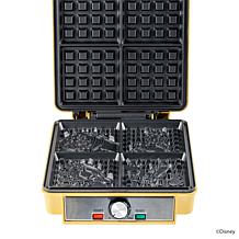 Uncanny Brands Disney Beauty and the Beast Deluxe Waffle Maker