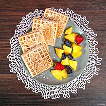 Uncanny Brands Disney Beauty and the Beast Deluxe Waffle Maker