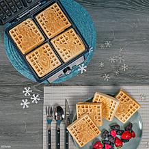 Uncanny Brands Disney Frozen Elsa, Anna, and Olaf Deluxe Waffle Maker