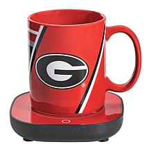 Uncanny Brands Georgia Bulldogs Hairy Dawg Mug Warmer with 12 oz. Mug