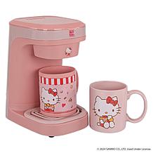 Uncanny Brands Hello Kitty Coffee Maker Gift Set with 2 Mugs