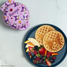 Uncanny Brands Hello Kitty Kuromi Mini Waffle Maker