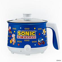 Uncanny Brands Sonic The Hedgehog Hot Pot with Ramen Bowls