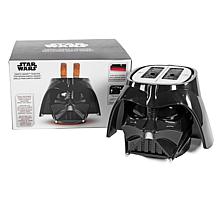 Uncanny Brands Star Wars Darth Vader Halo Toaster Lights Up w/ Sounds
