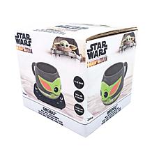 Uncanny Brands Star Wars Mug Warmer with Baby Yoda Molded Mug