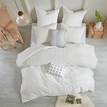 Urban Habitat Brooklyn Jacquard Comforter Set, Ivory - King/Cal King