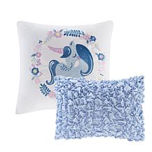 Urban Habitat Kids Cloud Cotton Printed Comforter Set Blue Twin