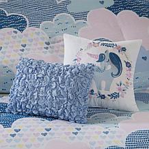 Urban Habitat Kids Cloud Cotton Printed Comforter Set Blue Full/Queen