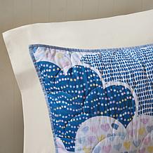 Urban Habitat Kids Cloud Cotton Reversible Coverlet Set, Blue - Twin