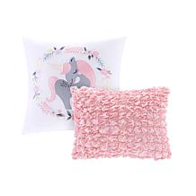 Urban Habitat Kids Cotton Reversible Coverlet Set, Pink - Full/Queen
