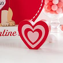 Valentine's Table Block 4-piece Set 8"H x 12"L x 1.75"W