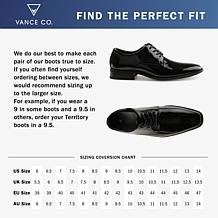 Vance Co. Men's Wide Width Cole Dress Shoe
