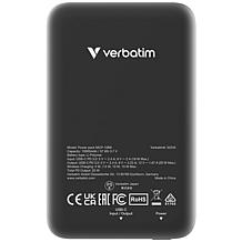 Verbatim Charge 'n' Go Magnetic Wireless Power Bank 10000 mAh