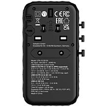 Verbatim UTA-10 GaN III Universal Travel Adapter 140W – USB-C, USB-A
