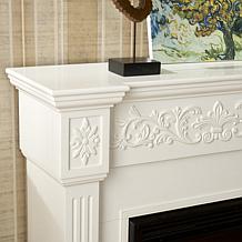 Vercelli Electric Fireplace - Ivory