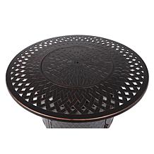 Verona Aluminum Round LPG Fire Pit