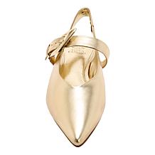 Vince Camuto Amoret Leather/Suede Slingback Flat