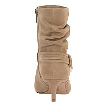 Vince Camuto Kirpa Ornamented Leather/Suede Slouchy Bootie