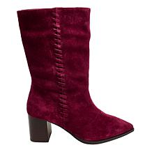Vince Camuto Lorrys Suede or Leather Mid-Calf Bootie