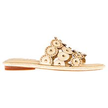 Vince Camuto Sennie Studded Leather/Suede Slide Sandal