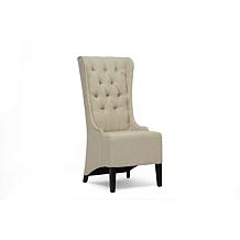 Vincent Beige Linen Modern Accent Chair