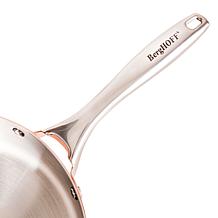 Vintage Hammered Tri-Ply Copper Deep Skillet