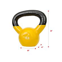 Vinyl Coated Kettlebell - 10lbs