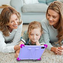 Visual Land 10" 256GB Octa-Core Tablet with Bumper Case and Kickstand