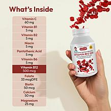 Vitamin B12-500 - 60 Capsules