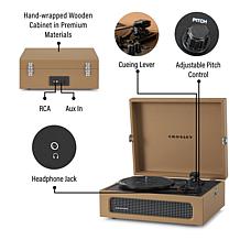 Voyager Bluetooth Vinyl Record Player - Tan