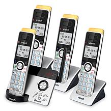VTech 4-Handset Cordless Phones w/Connect To Cell & Super Long Range