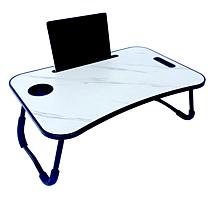 VYBZ Folding Multimedia Workstation with Cup Holder and Stand