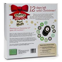 Wabash Valley Farms Christmas Wreath Popcorn Advent Calendar