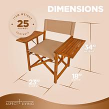Walker Outdoor Folding Directors Chair