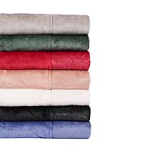 Warm & Cozy 4-Piece Glitter Hem Sheet Set