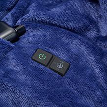 Warm & Cozy Heated Water Resistant Portable Angel Wrap with Power Bank