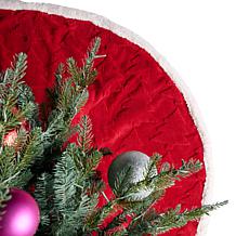 Warm & Cozy Holiday Jacquard Tree Skirt