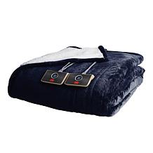 Warm & Cozy Plush to Sherpa Heated Blanket - Full