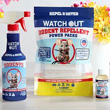 Watch Out 96oz Total Pest Control Combo with Rodent Power Packs
