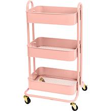 We R Makers A La Cart Storage Cart With Handles, Pink