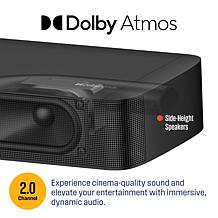 Westinghouse 2.0 Chnl Mini Sound Bar Dolby Atmos