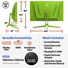 Westinghouse 27" Curved Gaming Monitor FHD 200Hz