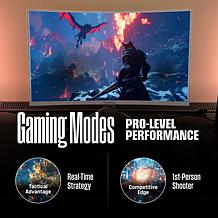 Westinghouse 27" Curved Gaming Monitor Full HD 200Hz