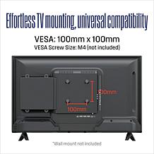 Westinghouse 32" HD LED TV DVD Combo and HDMI Cable