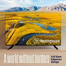 Westinghouse 55" QLED 4K UHD Roku Smart TV with 2-Year Warranty